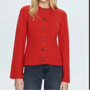 Pistola Dani Wool Cardigan Red